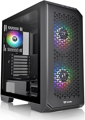 Boîtier pc moyen tour e-atx thermaltake view 300 mx tg argb sync