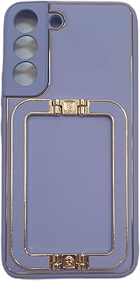 Étui en cuir coréen 3d fanshare pour samsung s22 avec support respectueux