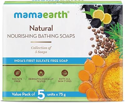 Savon de bain nourrissant naturel mama earth 5 x 75