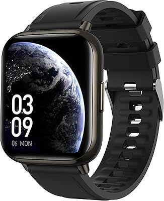 Montre intelligente ajp tech 1,69 pouces (43 mm) pour android et ios, résistante