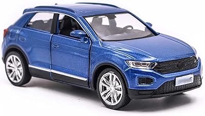 Voiture moulée sous pression en alliage 1-36 pour suv t-roc voiture à tirer