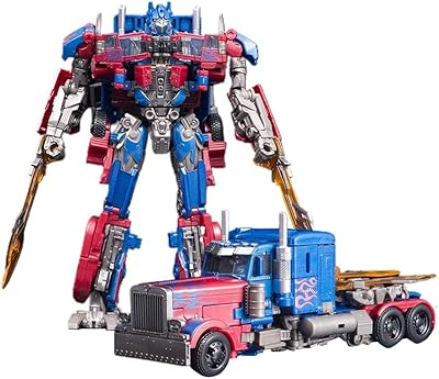 Jouet robot de voiture à déformation invoquée, figurine en alliage, optimus prime