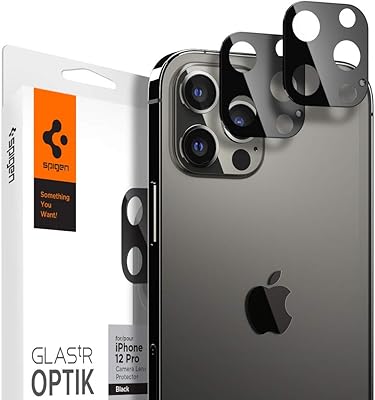 Protecteur d'écran pour objectif d'appareil photo spigen glaster optic [pack de 2] conçu