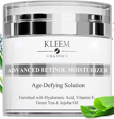 Crème hydratante anti-âge au rétinol : pour le visage, le cou et le décolleté