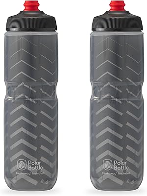 Bouteille d'eau isotherme pour vélo polar bottle breakaway - sans bpa, bouteille à
