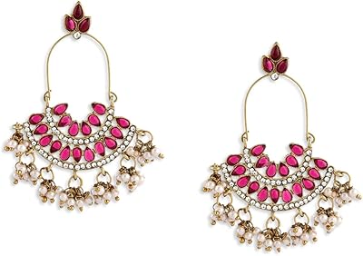 Boucles d'oreilles pendantes en perles zafiri pour femme (multicolores) (zpfk1194)