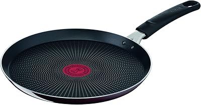Tefal g6 resist intense crêpière, 25 cm, rouge