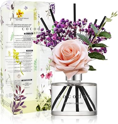 Diffuseur de roseaux cocodor parfum de jardin de lavande 67 oz (200 ml)