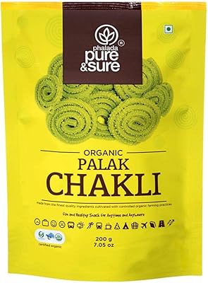 Palak chakli biologique pure & sure - 200 g (paquet de 2)