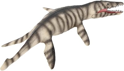 Jouet de dinosaure, jouet de dinosaure simulé à rayures kronosaurus simulation modèle animal