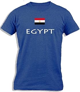 T-shirt en coton pour homme i kapron avec le drapeau égyptien imprimé. Diaytar : Vivez l'expérience du shopping malin
