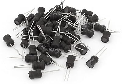 Aexit 50pcs (transformateur inducteur) composant électrique 152k 15mh 400ma 6x8mm 10%