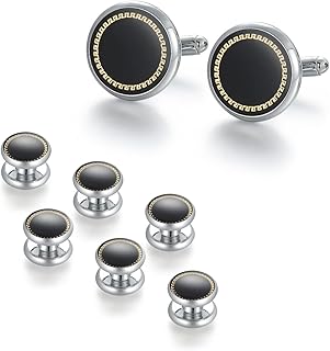 Ensemble de boutons de manchette et broches de bijoux pour hommes yojoy, conception