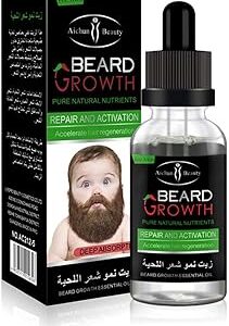 Huile de moustache à barbe aichen beauty pour la croissance des cheveux nutriments nettoyants naturels purs pour la peau - vitamines, huile de pépins de pamplemousse et gingembre andrea pour la croissance des cheveux 30 ml. Diaytar : L'excellence du service, la douceur des prix