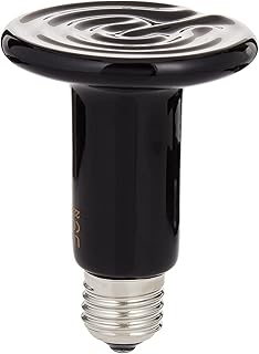 Lampe chauffante pour reptiles mamo bear 100 w, chauffage infrarouge en céramique, émetteur