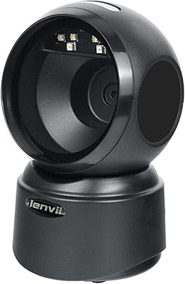Linvi d7800 scanner de codes-barres 2d mains libres omnidirectionnel scanner de codes