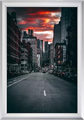 Cadre photo pico affiche couleur : aluminium format a4 pour photos affiches