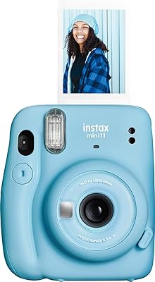 Appareil photo instantané fujifilm instax mini 11 16654762, bleu ciel
