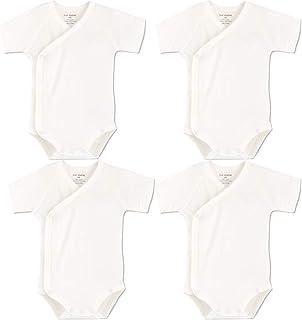 Kimono pour bébés garçons et filles, manches courtes, en coton, boutons-pression latéraux, ensemble