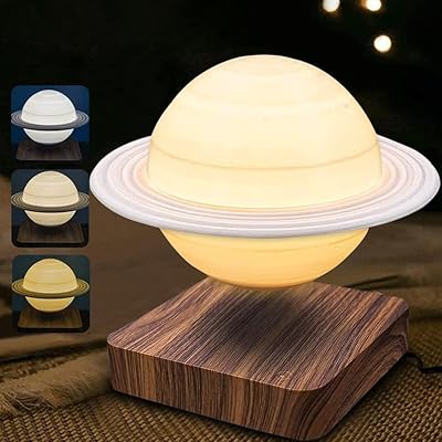 Lampe de lune flottante mofish, lampe de nuit 3d, lampe de table led