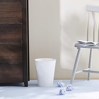 Poubelle ronde au design simple (8,5 litres)