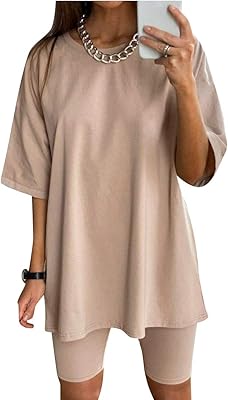 Glammaker ensemble de vêtements de nuit deux pièces décontractés avec short et sweat