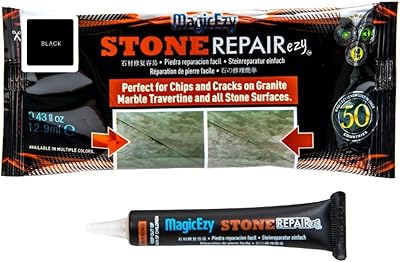 Réparation facile de la pierre magiszed : kit de réparation de copeaux de comptoir en marbre, granit et quartz | fixation de pierre, copeaux, corian, travertin | remplissage de couture extra résistant. Consommez mieux avec Diaytar, votre marketplace discount