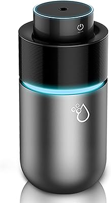 Diffuseur d'huiles essentielles viaime pour voiture, port usb, lumière led 7 couleurs, capacité