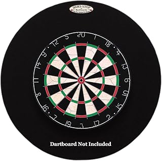 Panneau de fléchettes professionnel dart-stop 29", rond | protecteur mural | cible