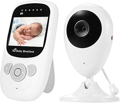 Moniteur vidéo numérique sans fil seiu 24 g avec écran lcd de pouces