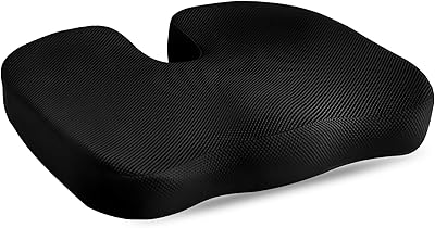 Coussin de siège en mousse à mémoire de forme avec gel rafraîchissant