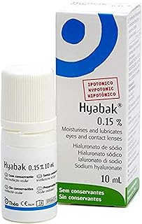 Gouttes pour les yeux hypac 10 ml
