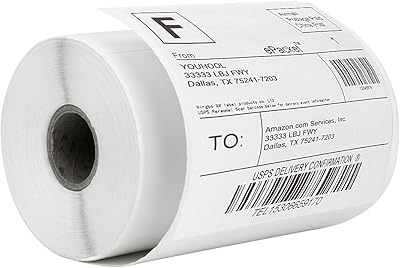 Youhool 4" x 6" étiquettes d'expédition thermique directe étiquettes perforées autocollantes blanches pour ups usps fedex dhl ebay paypal amazon compatible avec les imprimantes thermiques directes. Diaytar : Votre source de bonnes affaires en ligne