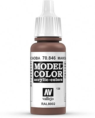 Couleur modèle acrylique vallejo 17 ml, n° 139 brun acajou. Diaytar Sénégal : Le choix, la qualité, l'économie réunis