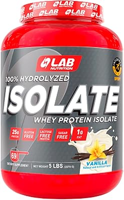 Lab nutrition gol - isolat de protéine de lactosérum 100 % hydrolysé, poudre