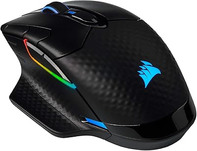Souris de jeu corsair darkcore rgb pro souris sans fil fps-moba avec technologie