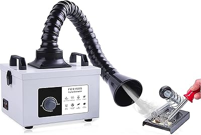 Extracteur de fumée de soudage, 150 w, fumoir de soudage avec filtres à