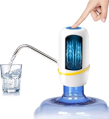 Distributeur d'eau électrique tecom, pompe à eau potable automatique portable avec chargement usb