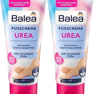 Crème pour les pieds balea à l'urée 100 ml (pack de 2)