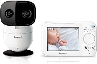 Moniteur bébé panasonic avec caméra et audio vidéo couleur 35 pouces