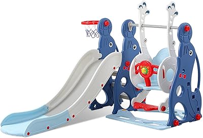 Ensemble de jouets d'escalade et de balançoire 3 en 1 pour jeunes enfants