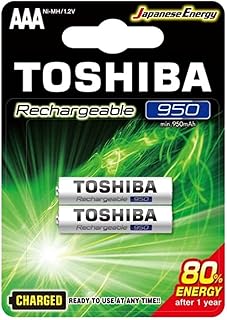 Piles rechargeables aaa toshiba