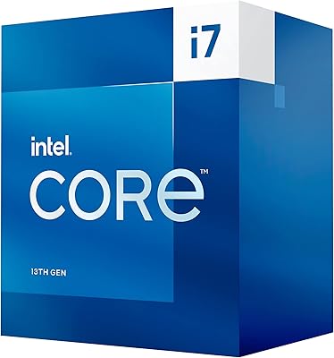 Processeur de bureau intel core i7-13700 16 cœurs (8 cœurs + 8 cœurs)