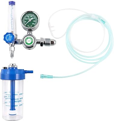 Inhalateur d'oxygène à filetage qwork g5/8, inhalateur médical de type flotteur pour hôpital