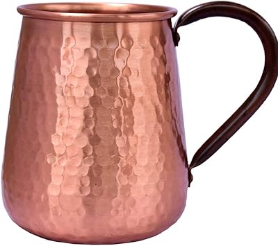D-culture works pure moscow mule tasse à boire en cuivre martelé antique à
