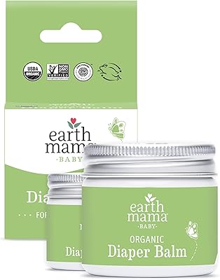 Baume pour couches biologique earth mama | crème au calendula sans danger