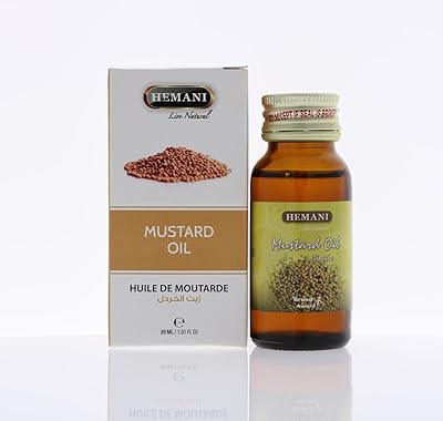 Huile de moutarde hemani - 30 ml, améliore l'appétit, augmente la faim