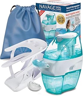 Kit de soins du nez navage deluxe : nettoyant pour le avec 20