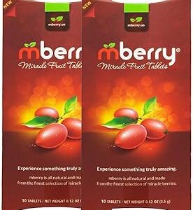 Comprimés de fruits m.berry miracle, 10 unités (paquet de 2). Diaytar : Acheter moins cher n'a jamais été aussi facile