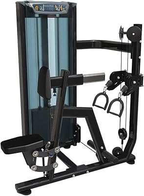 Machine à rangée assise chargée de broches de fitness 1441 pour usage domestique